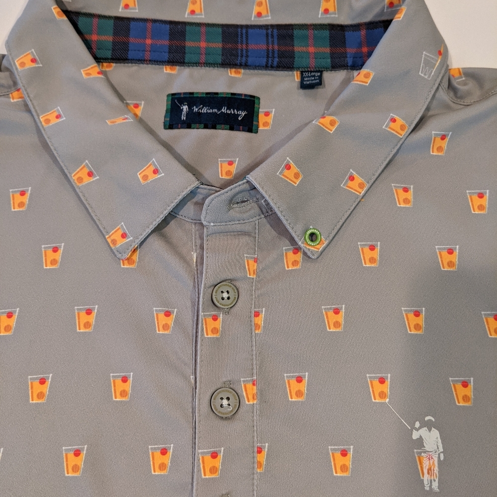 William Murray Sz 2XL Golf Polo